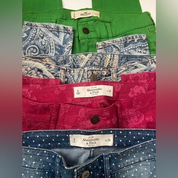 Hollsiter and Abercrombie jeans bundle lots - Picture 4 of 6